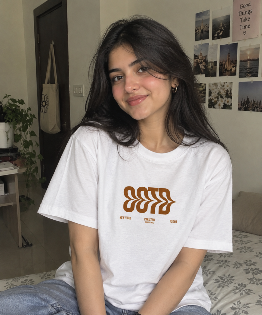 OOTD White Tee