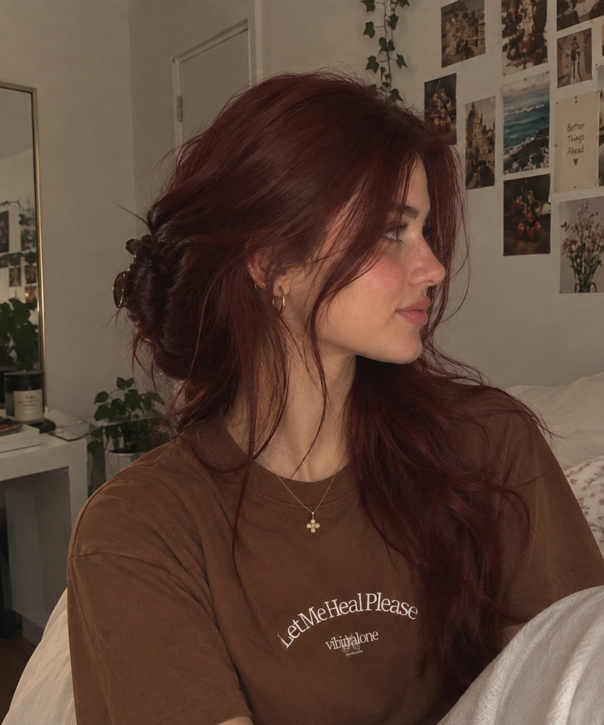 Let Me Heal Please Brown Tee