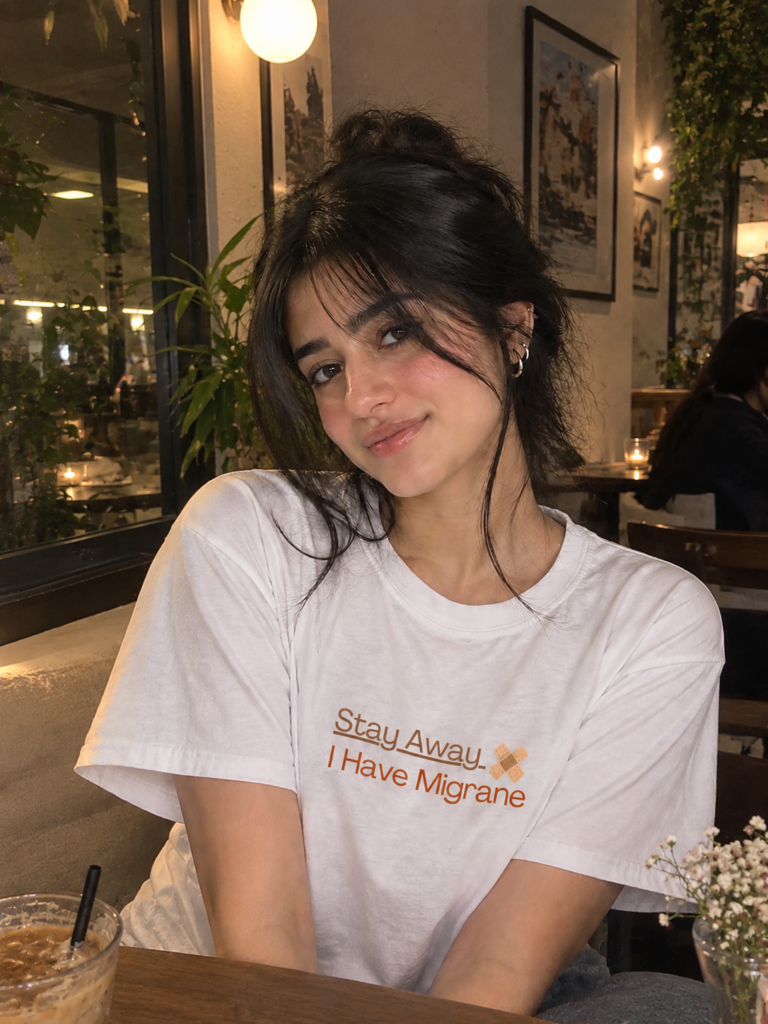 Stay Away White Tee