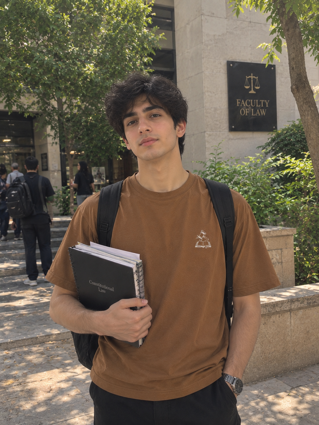 Law Brown Tee