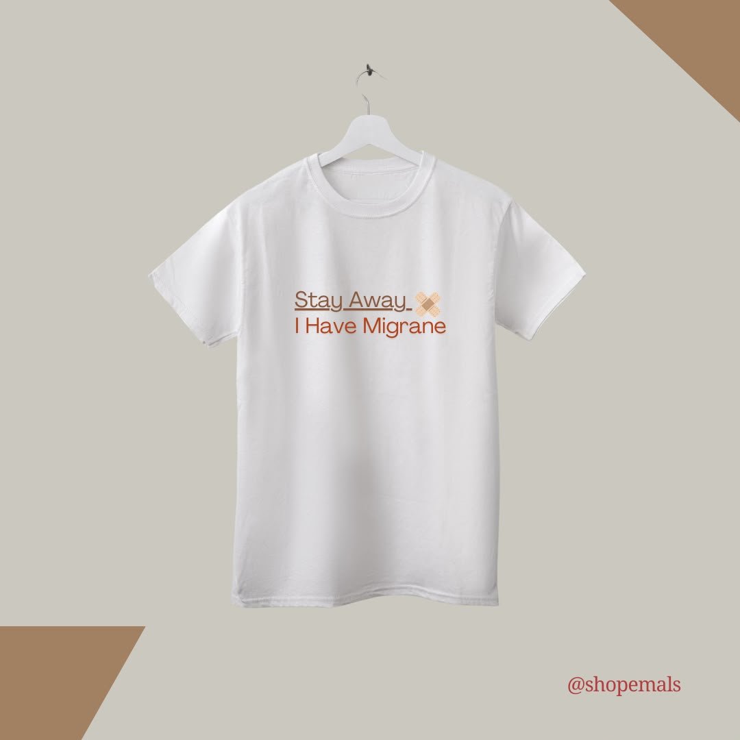 Stay Away White Tee - Image 2