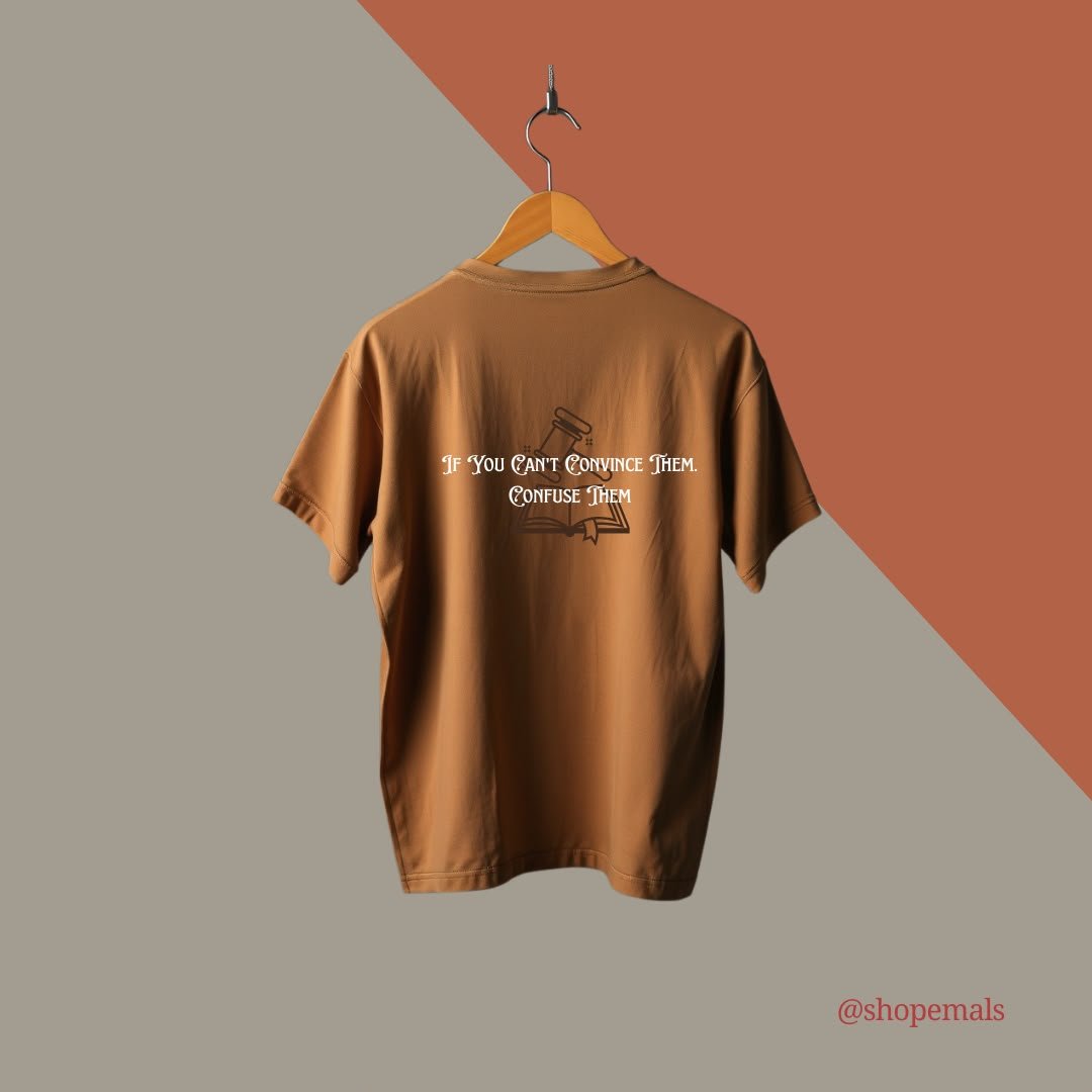 Law Brown Tee - Image 4
